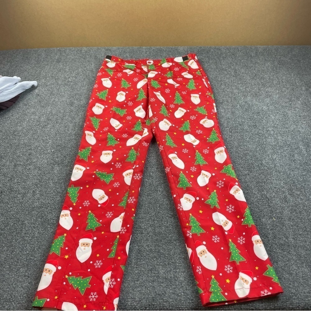 SUITMEISTER Christmas Santa Holiday Suit Pants & Jacket size: Medium -38/40 - Picture 3 of 13
